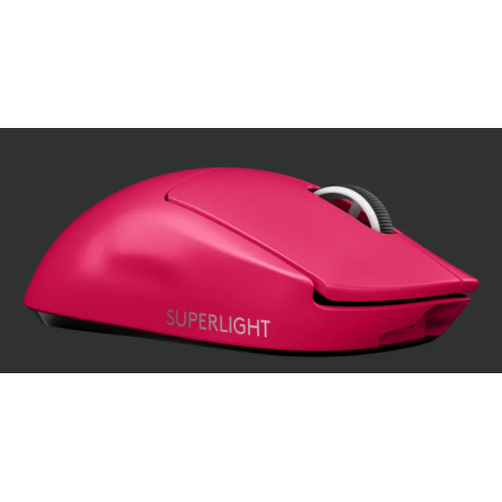 Logitech PRO X SUPERLIGHT Wireless Gaming Mouse Magenta