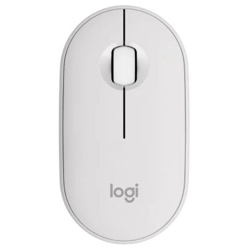 Logitech Pebble Mouse 2 M350s - Tonal White