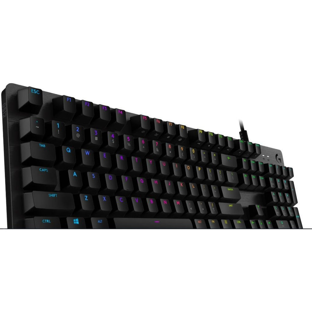 Logitech G512 CARBON LIGHTSYNC RGB Mechanical Gaming Keyboard with GX Red switches