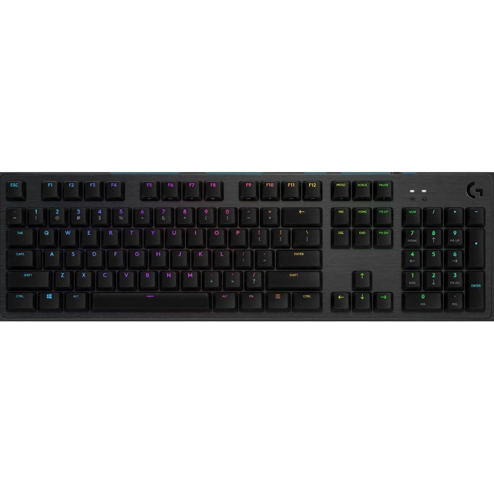 Logitech G512 CARBON LIGHTSYNC RGB Mechanical Gaming Keyboard with GX Red switches