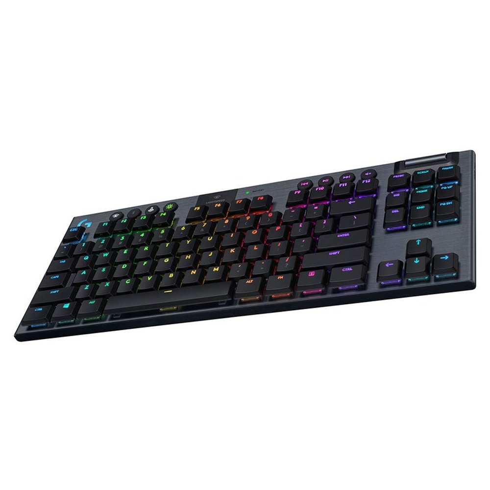 Logitech G915 TKL Tenkeyless LIGHTSPEED Wireless RGB Mechanical Gaming Keyboard Linear