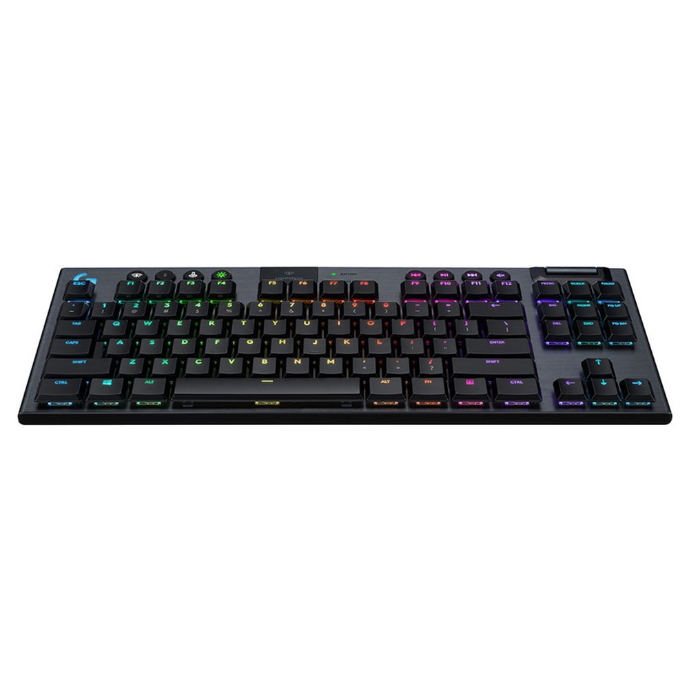 Logitech G915 TKL Tenkeyless LIGHTSPEED Wireless RGB Mechanical Gaming Keyboard Tactile