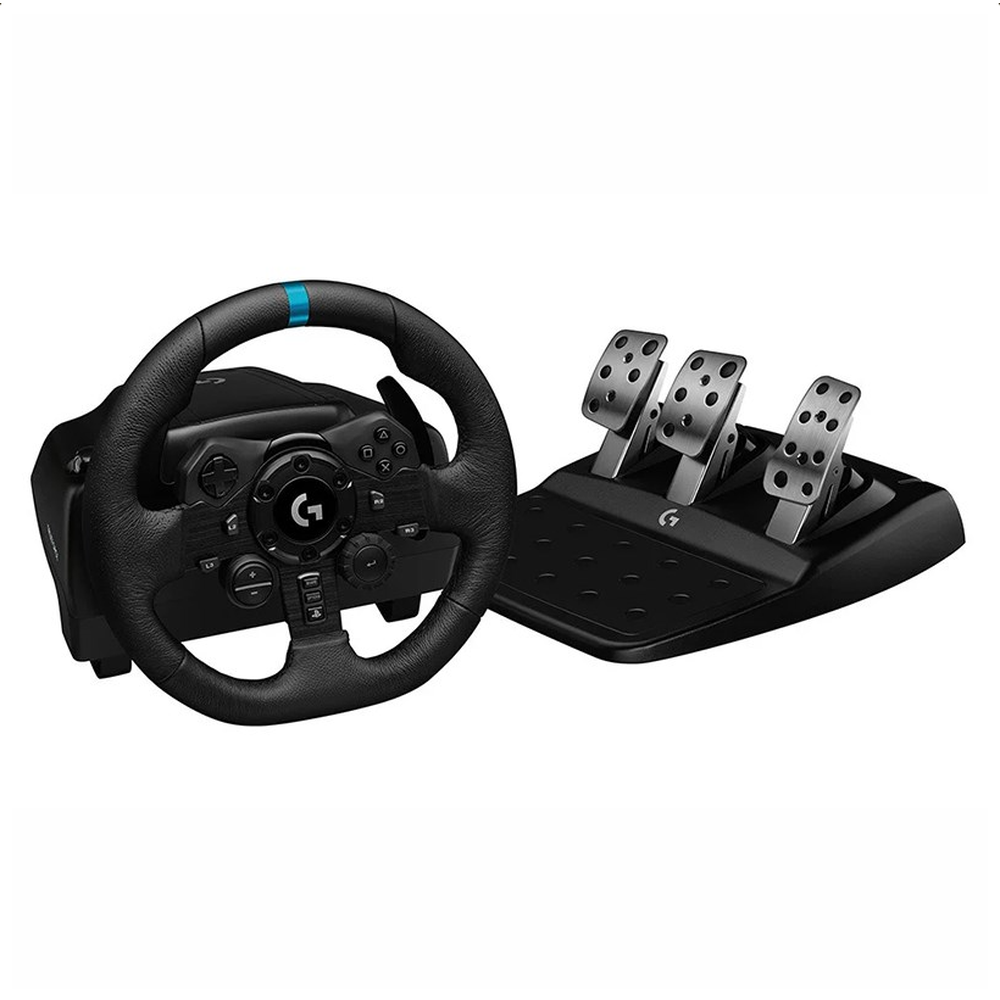 Logitech G923 Racing Wheel and Pedals for PS5 PS4 and PC