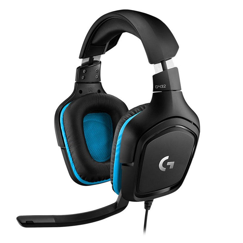 Logitech G432 7.1 Surround Sound Wired Gaming Headset