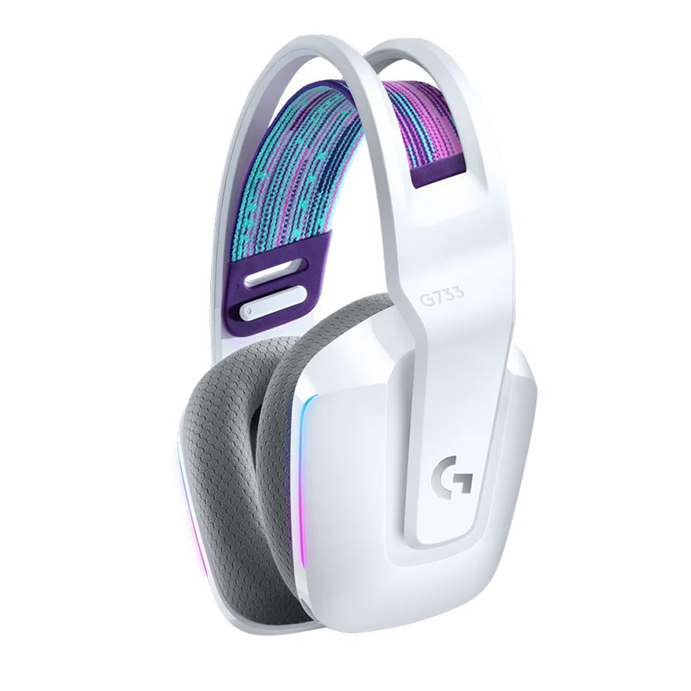 Logitech G733 LIGHTSPEED Wireless RGB Gaming Headset WH