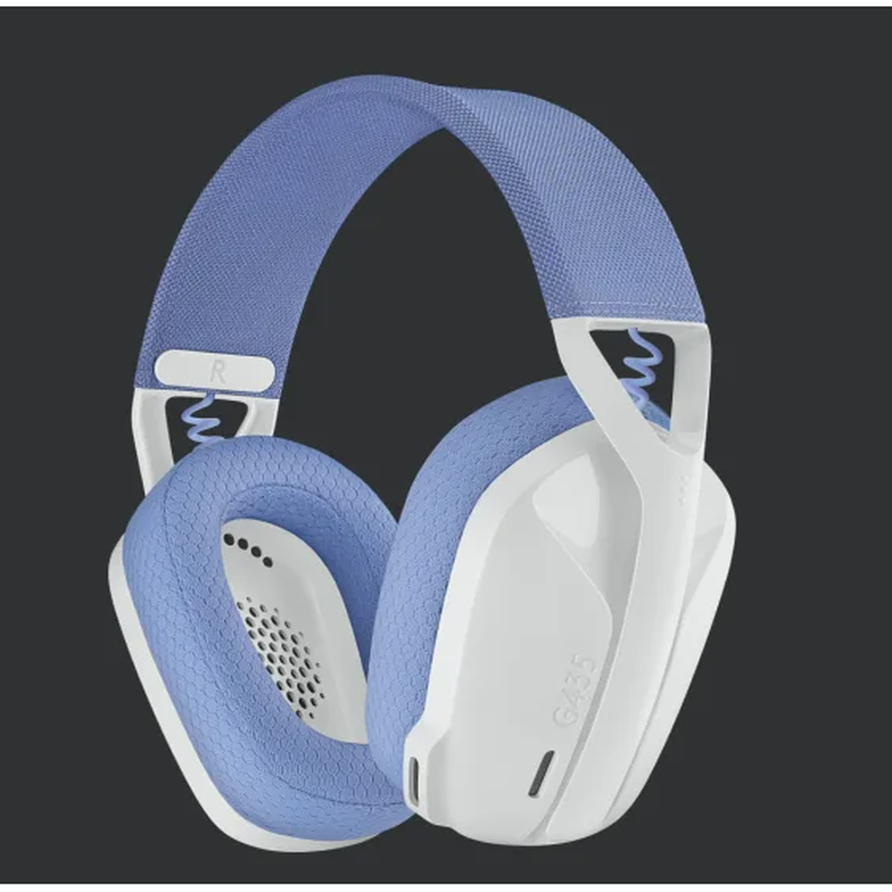 Logitech G435 LIGHTSPEED Wireless Gaming Headset White