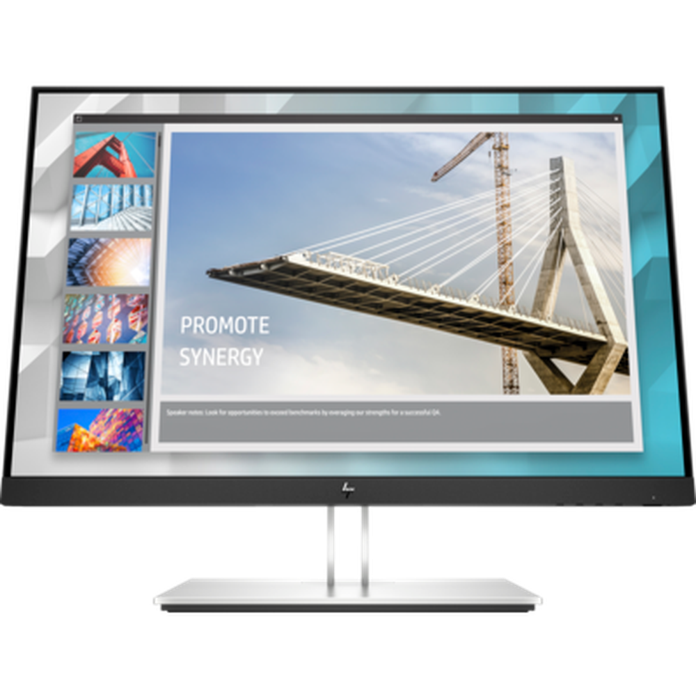 HP E24i G4 24" WUXGA IPS EYE EASE 16:10 1920x1200 VGA+DP+HDMI  Tilt Swivel Pivot Height USB 3 Yrs (replaces E243i 1FH49AA)