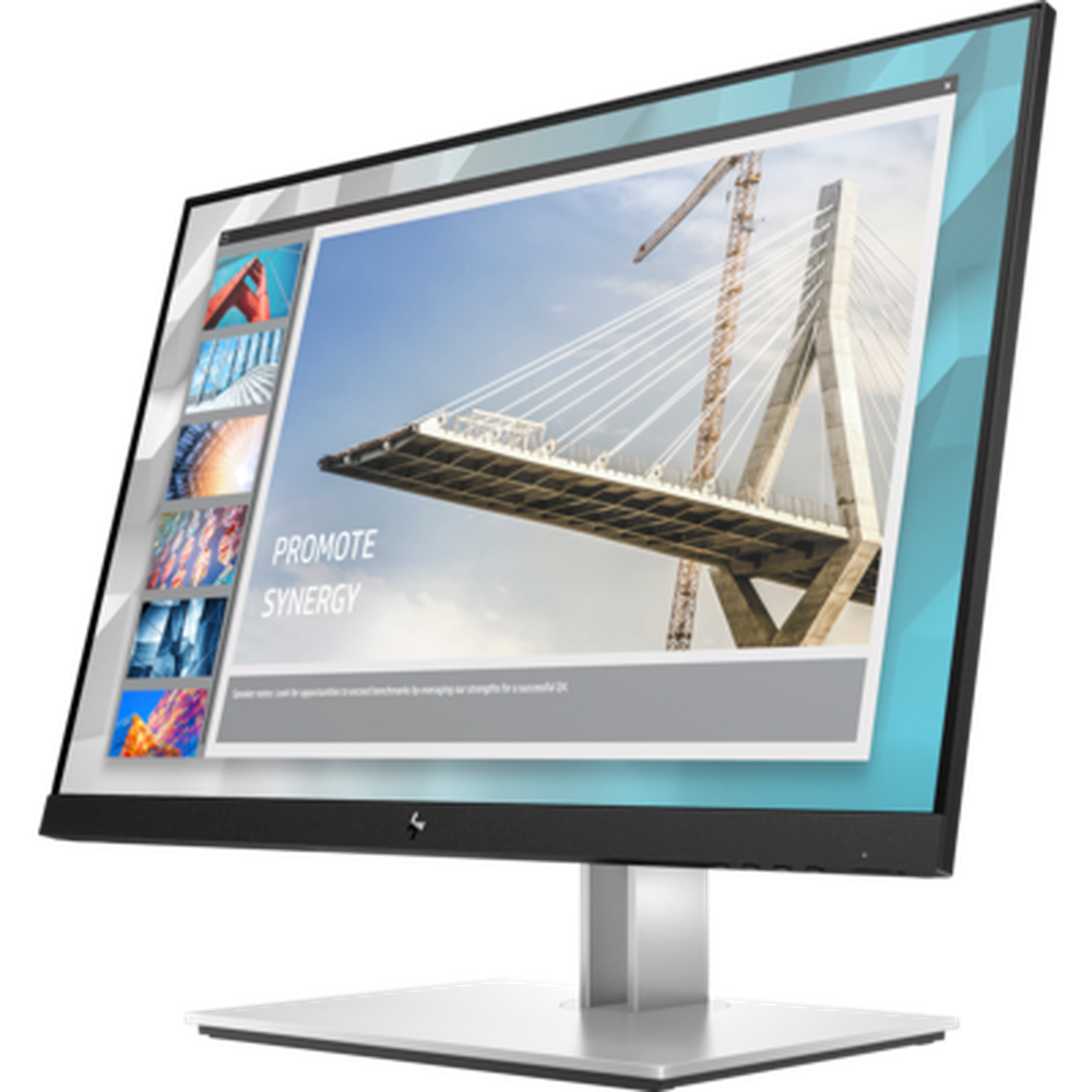 HP E24i G4 24" WUXGA IPS EYE EASE 16:10 1920x1200 VGA+DP+HDMI  Tilt Swivel Pivot Height USB 3 Yrs (replaces E243i 1FH49AA)