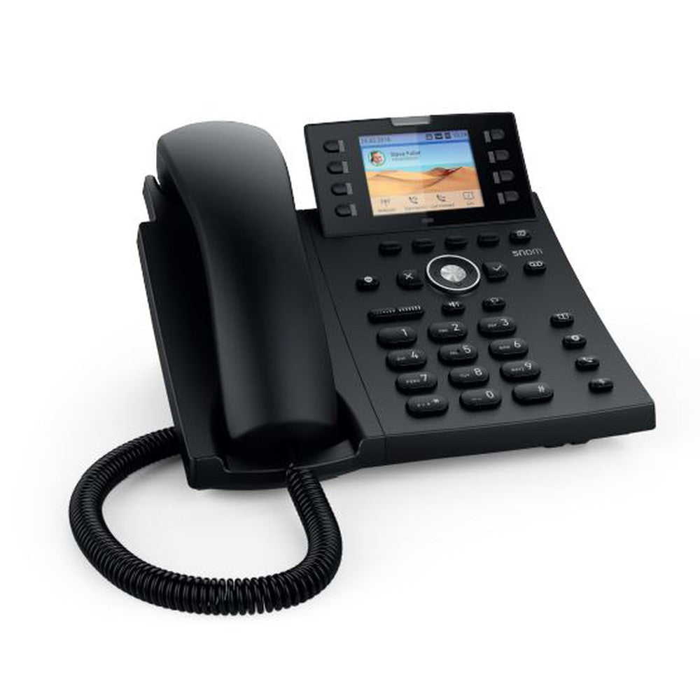 SNOM D335 12 Line IP Phone,  High-Resolution Color Display, Self-Labelling, Function Keys