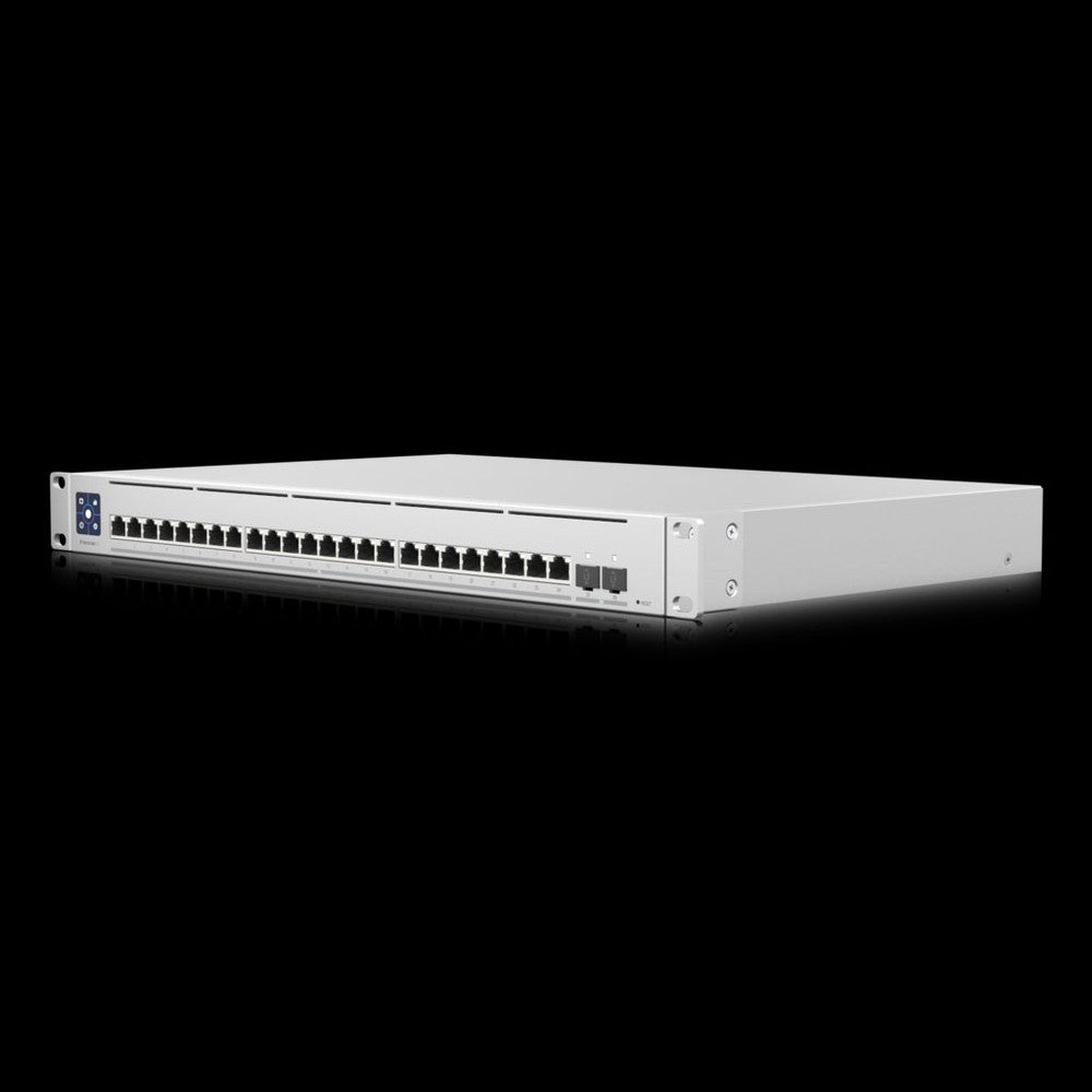 Ubiquiti Switch Enterprise 24-port Switch 24x10GbE Ports, 2x 25G SFP28 Ports For Uplinks, Managed Layer 3 Switch, Incl 2Yr Warr