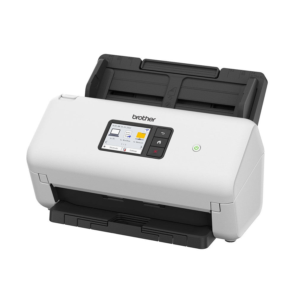 Brother ADVANCED DOCUMENT SCANNER (40PPM) network scanner w/ 7.1cm touchscreen LCD & WiFi (2.4G)
