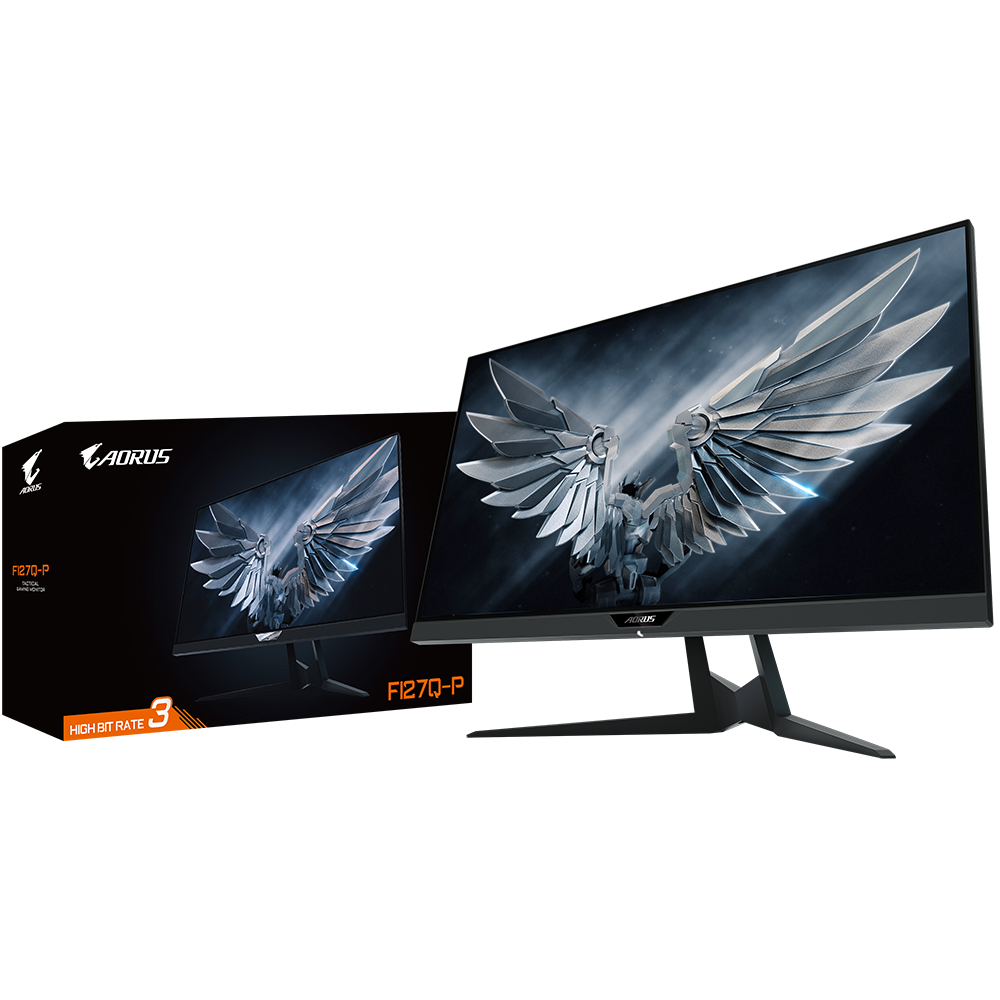 Gigabyte 27"ELED / IPS2560 x 1440 (QHD)1ms (MPRT) 165Hz HDR HDMI 2.0 x2 Display port 1.4 x1 (HBR3)