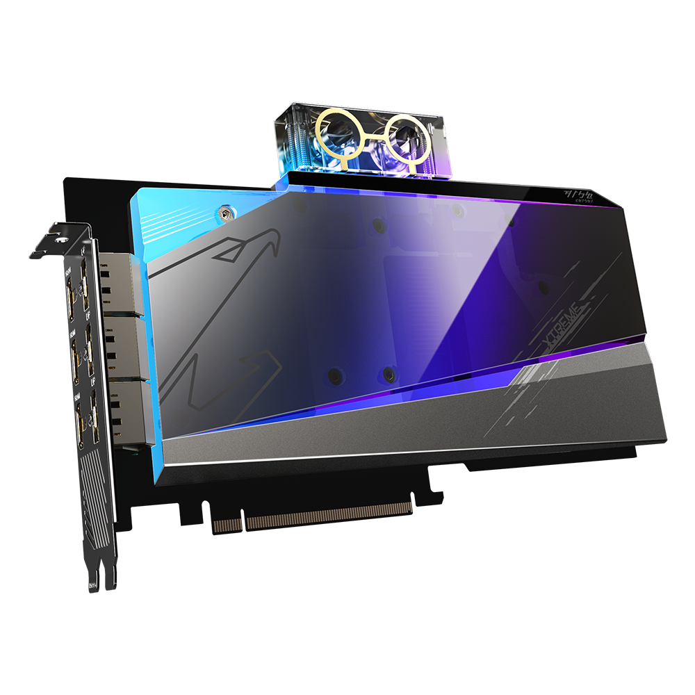 NVIDIA AORUS GeForce RTX 3080 XTREME WATERFORCE WB 12G RTX 3080/REV 1.0 PCI-E 4.0 x16/12 GB GDDR6X/384 bit DP*3/HDMI*3