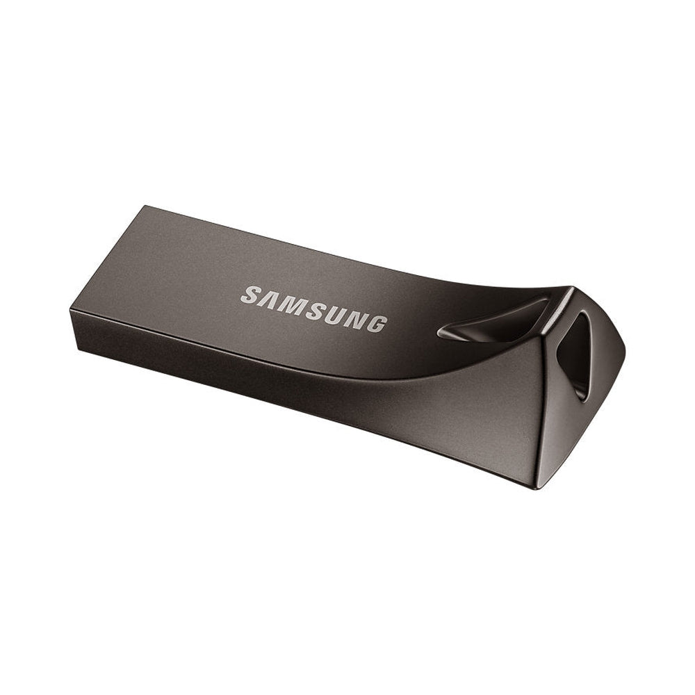 Samsung Bar Plus USB Drive Titan Gray Metallic Chassis 128GB USB3.1 Up to 300MB/s 5 Years
