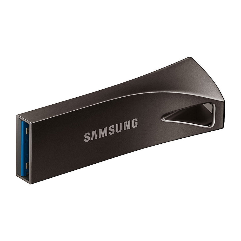 Samsung Bar Plus USB Drive Titan Gray Metallic Chassis 64GB USB3.1 Up to 200MB/s 5 Years