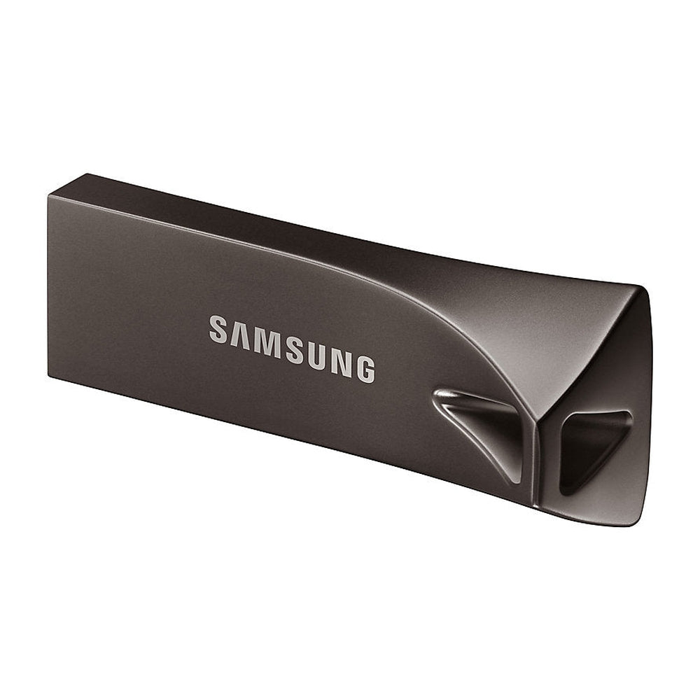 Samsung Bar Plus USB Drive Titan Gray Metallic Chassis 256GB USB3.1 Up to 300MB/s 5 Years
