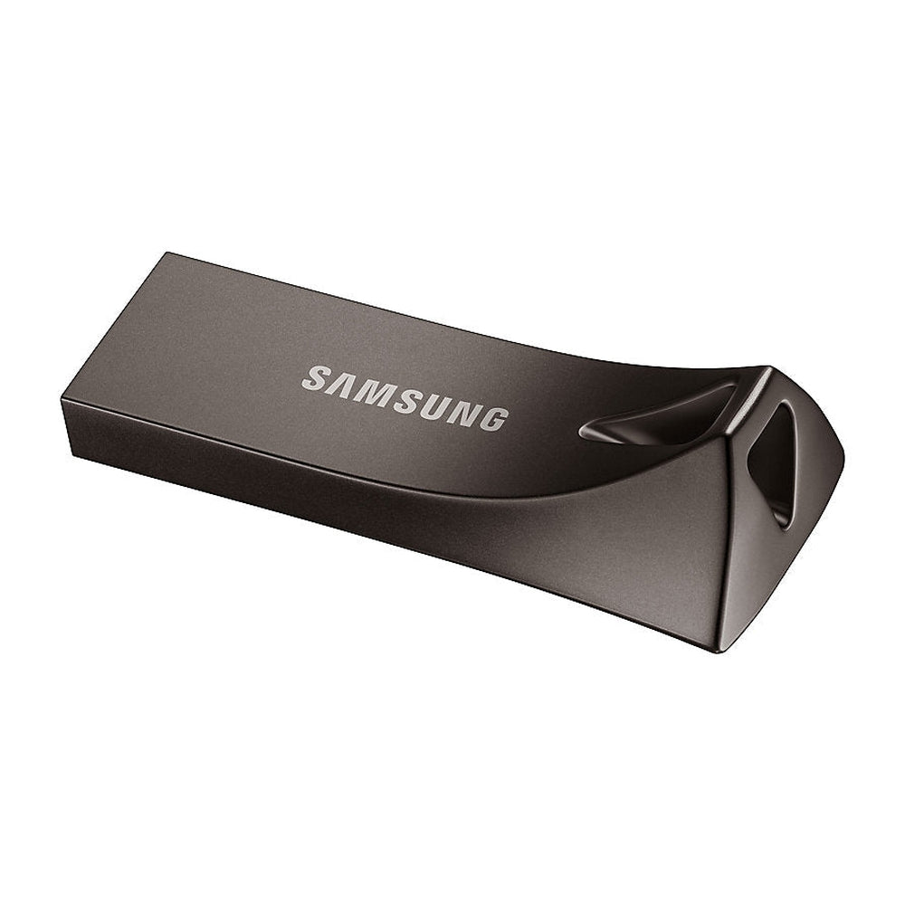 Samsung Bar Plus USB Drive Titan Gray Metallic Chassis 64GB USB3.1 Up to 200MB/s 5 Years