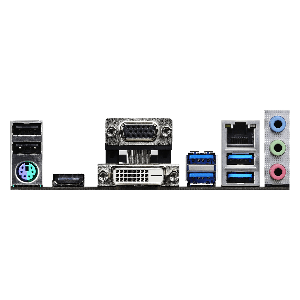 ASRock AMD B550; 2 DDR4 ; PCIe 4.0 x16; 4 SATA3 Hyper M.2 (PCIe Gen4 x4 & SATA3); 6 USB 3.1 Gen1 (2 Front 3 Rear Type-A 1 Rear Type-C); Graphics: DP HDMI