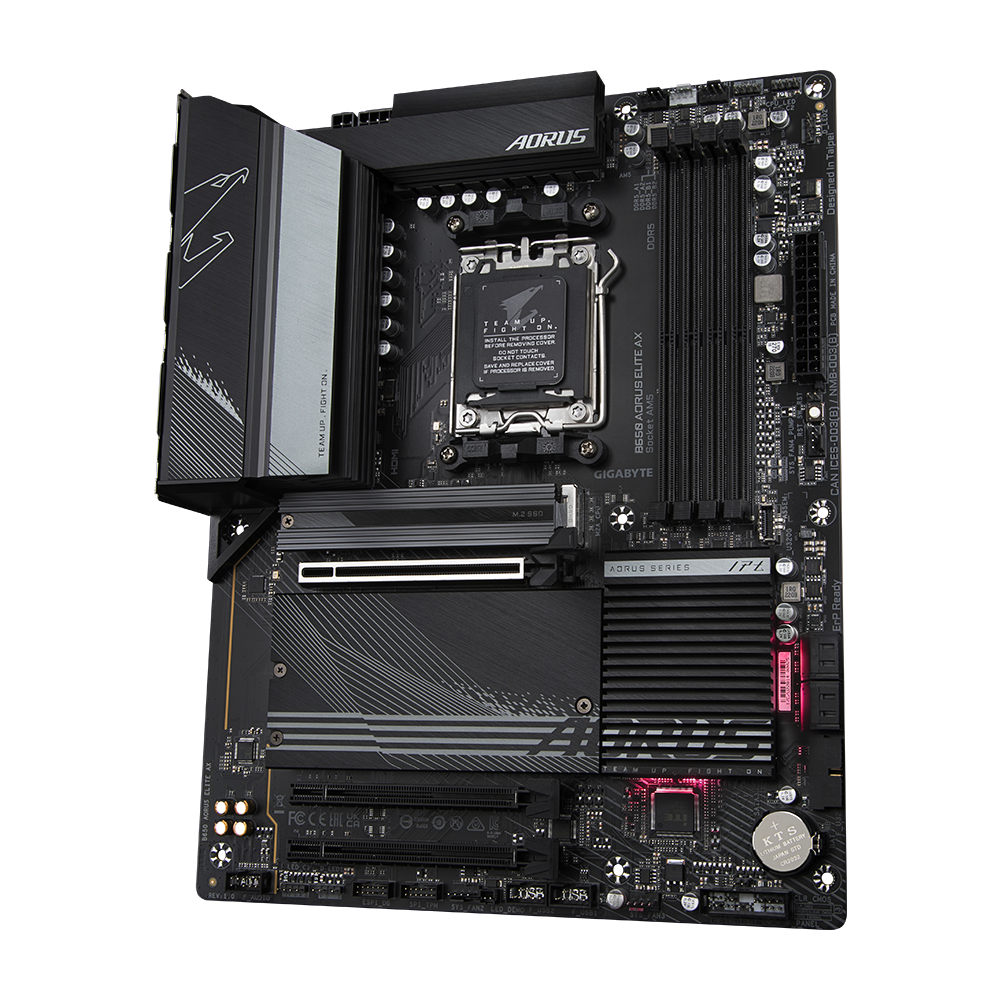 Gigabyte B650 AORUS ELITE AX AMD AM5 B650/rev.1.0 ATX/MT7922A22M