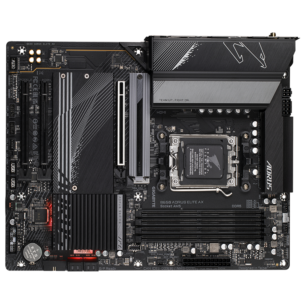 Gigabyte B650 AORUS ELITE AX AMD AM5 B650/rev.1.0 ATX/MT7922A22M