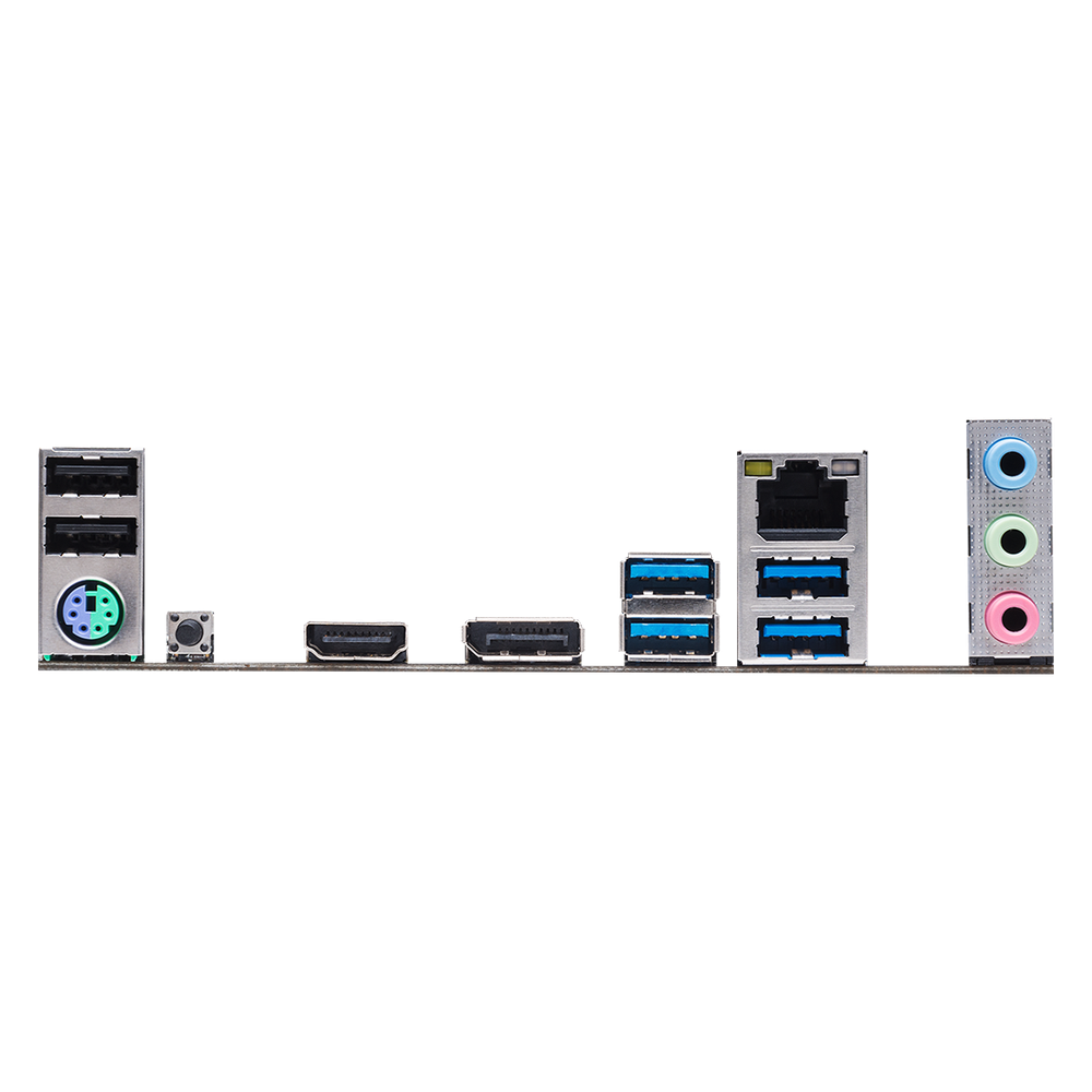 B660 Chipset ATX12*9.6 4 PCB Layer 8+1 Dr.MOS 4 DIMMs DDR4 12K Caps PCIe x16 2 (4.0x16 3.0x4) HDMI DP SATA3 4