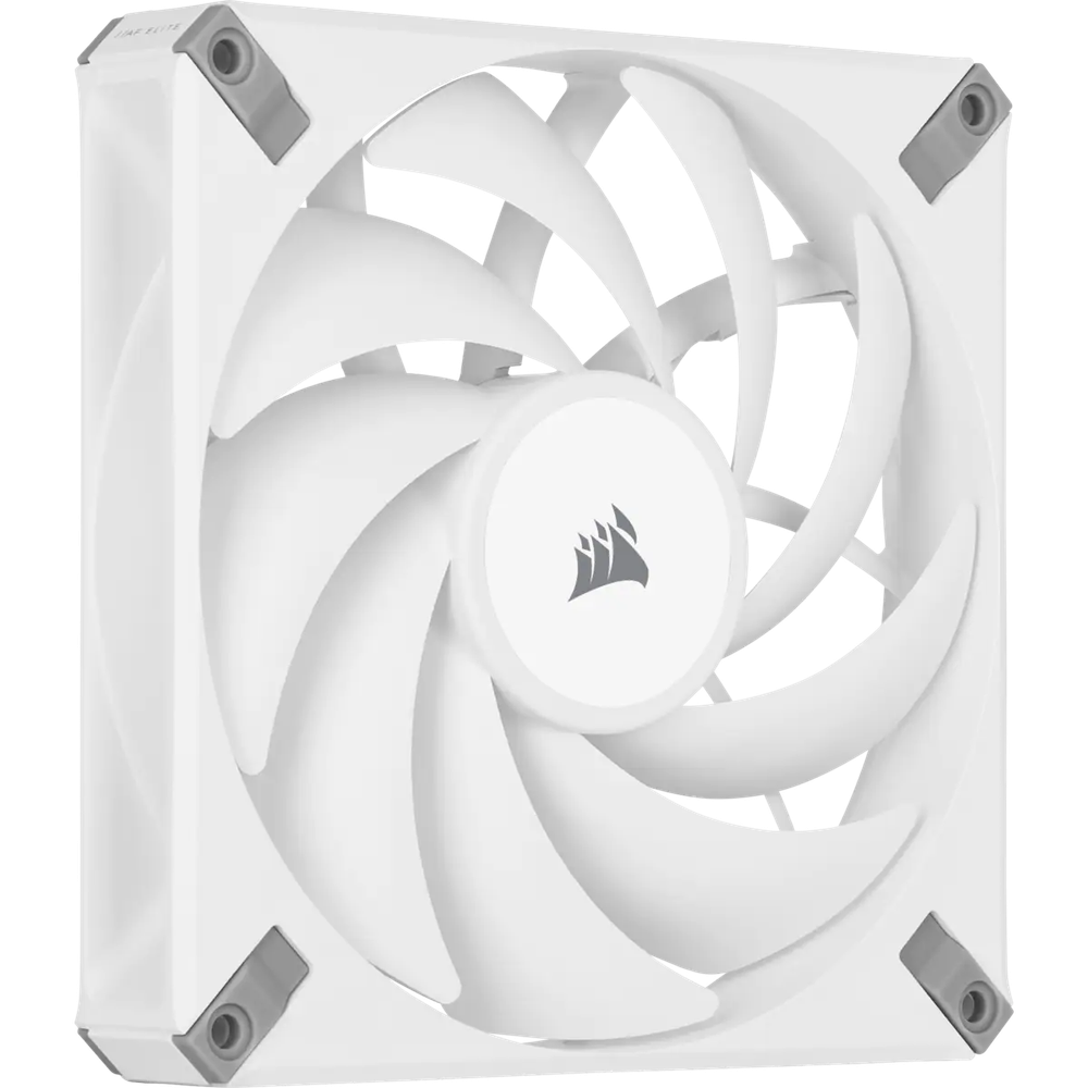 CORSAIR AF ELITE Series AF140 ELITE WHITE 140mm Fluid Dynamic Fan with AirGuide Single Pack