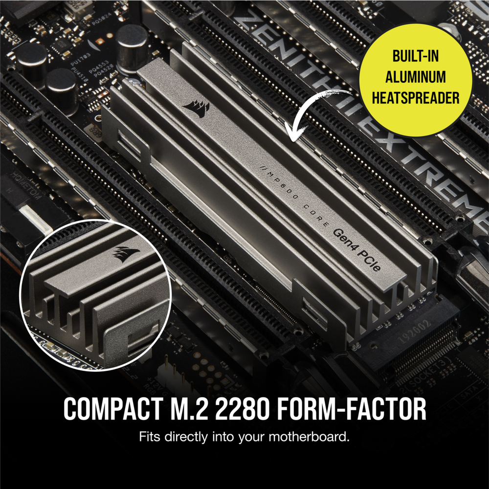 Corsair MP600 CORE 1TB NVMe PCIe M.2 SSD