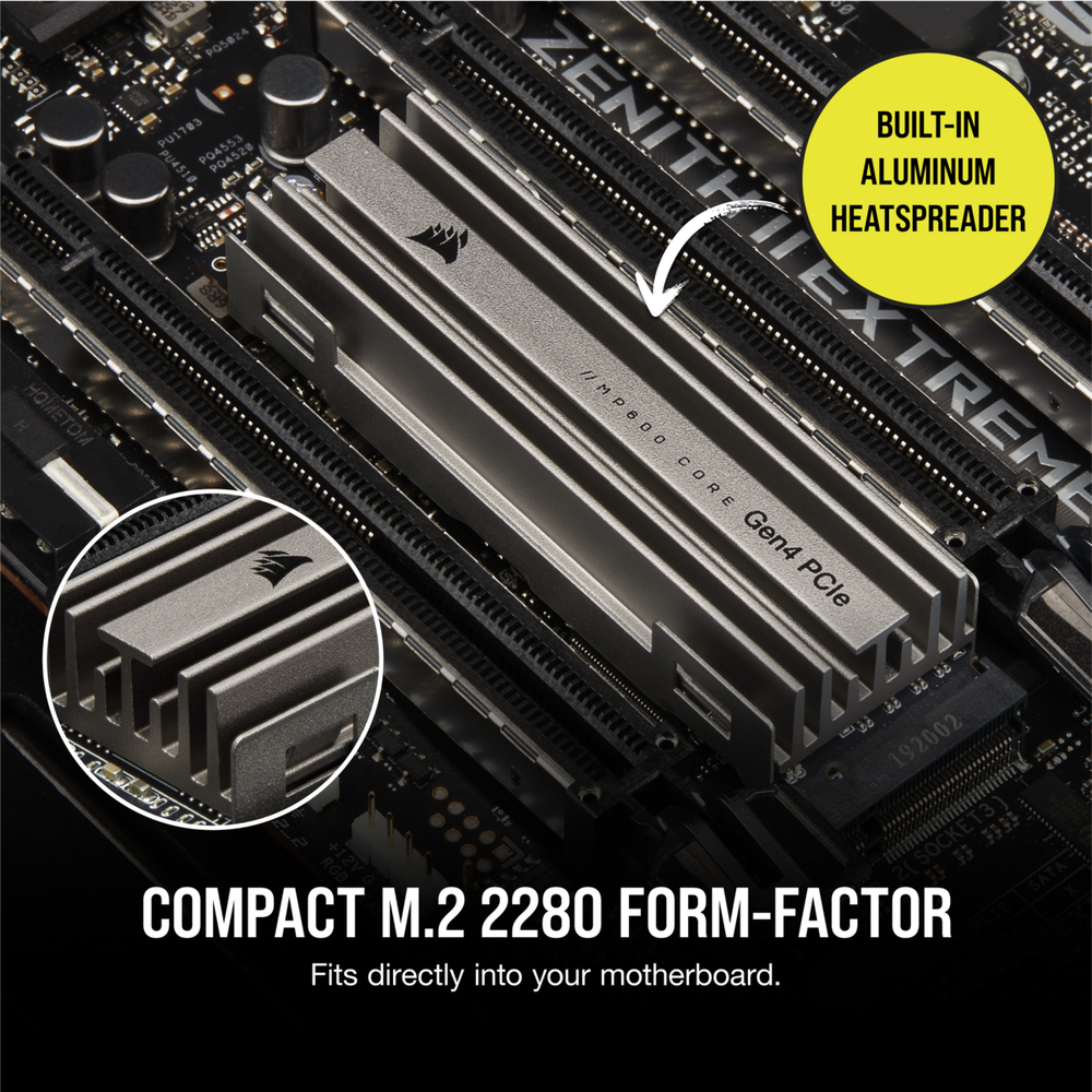 Corsair MP600 CORE 2TB NVMe PCIe M.2 SSD
