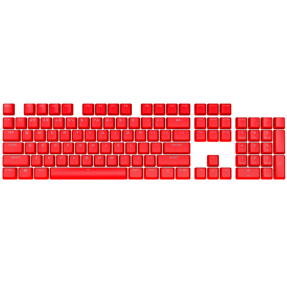 CORSAIR PBT DOUBLE-SHOT PRO Keycap Mod Kit - 104-Key NA ORIGIN Red