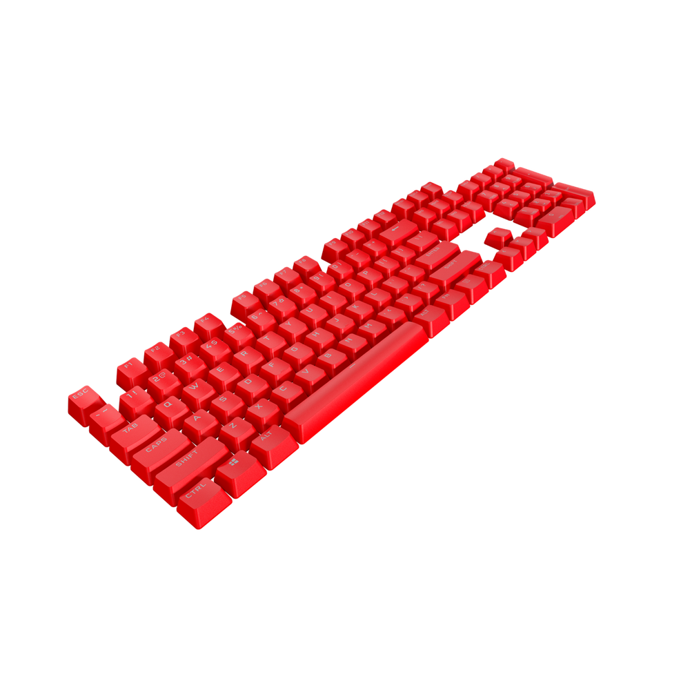 CORSAIR PBT DOUBLE-SHOT PRO Keycap Mod Kit - 104-Key NA ORIGIN Red