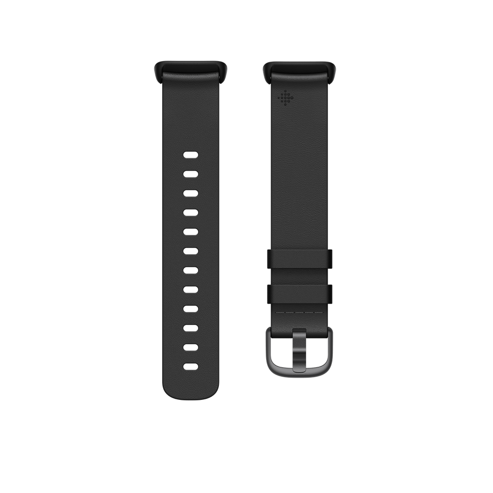 FITBT FITBIT CHARGE 5LEATHER BANDBLACKLARGE