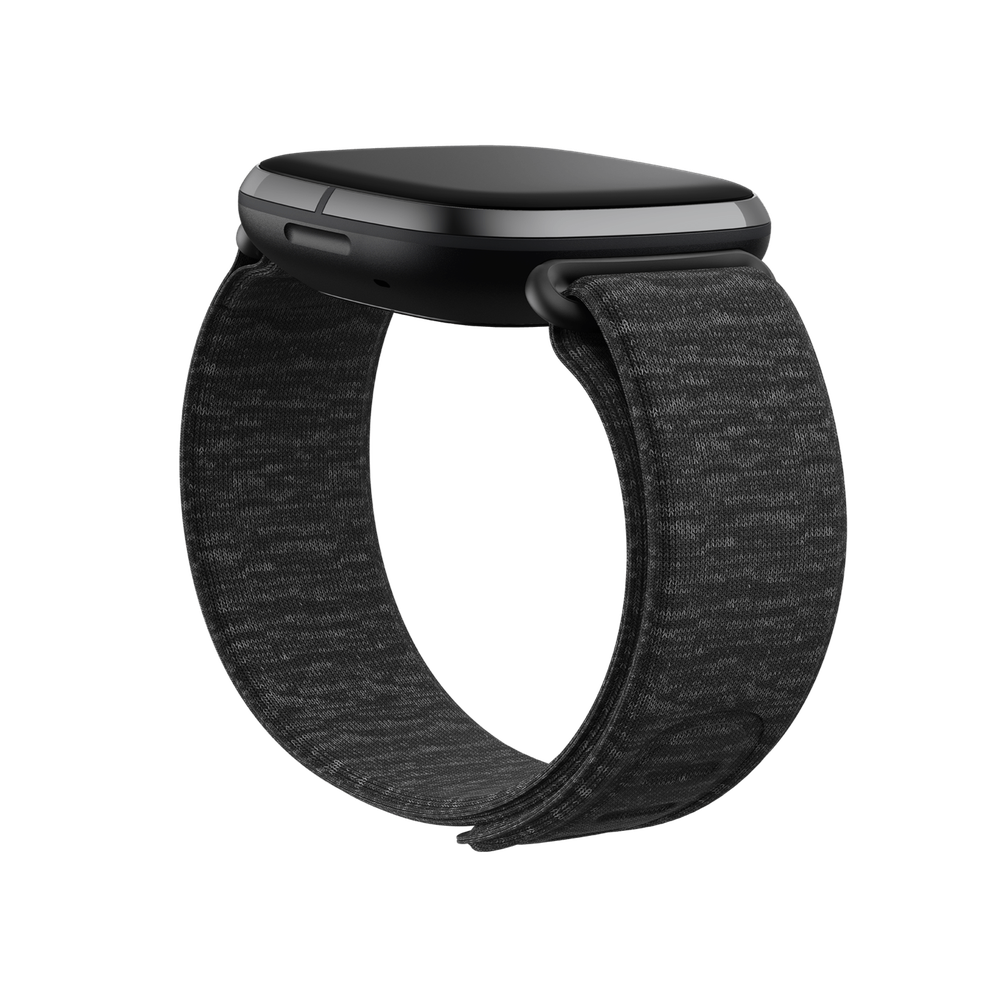 FITBT FITBIT VERSA 3/SENSEHOOK & LOOP BANDCHARCOALSMALL