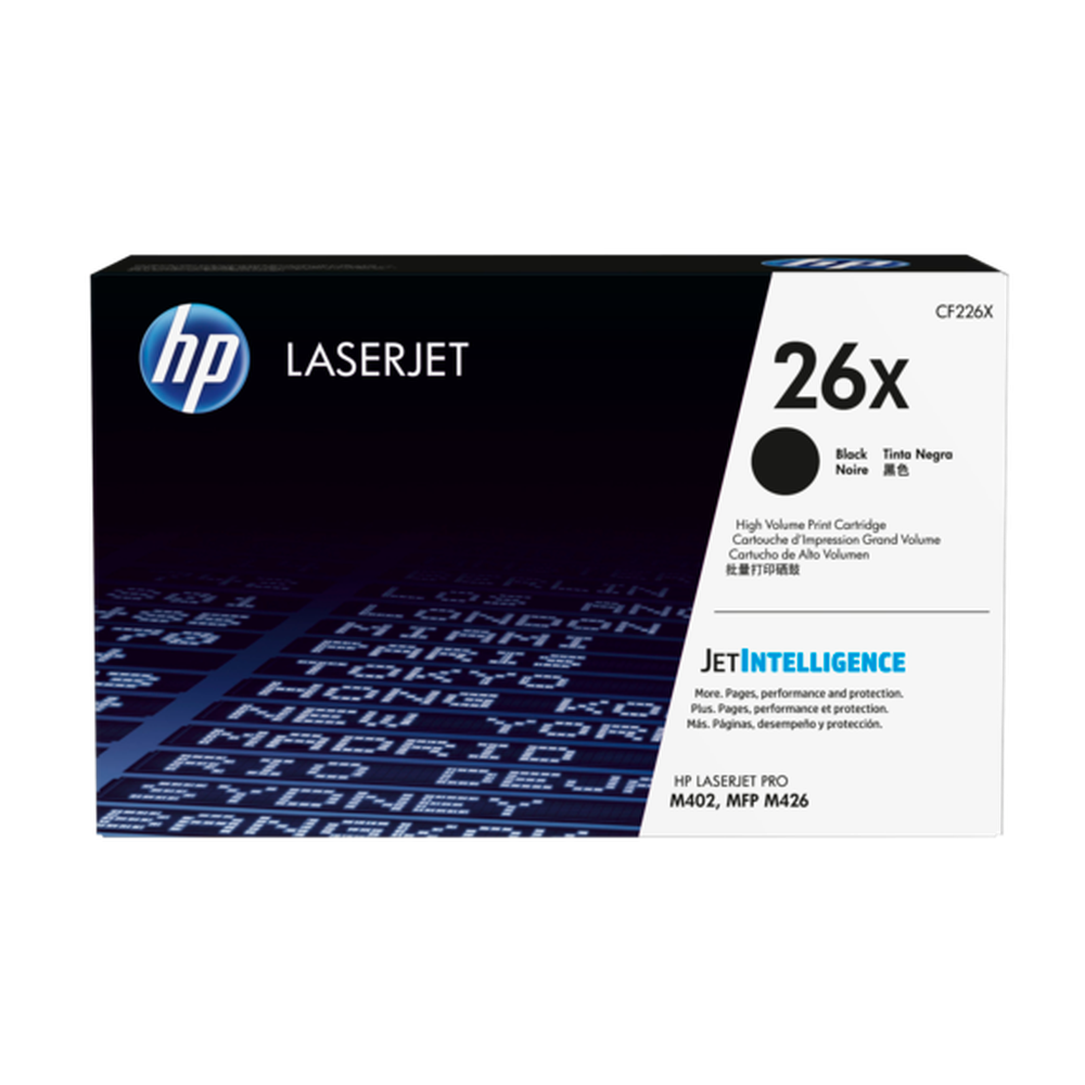 HP 26X Black LaserJet Toner Cartridge