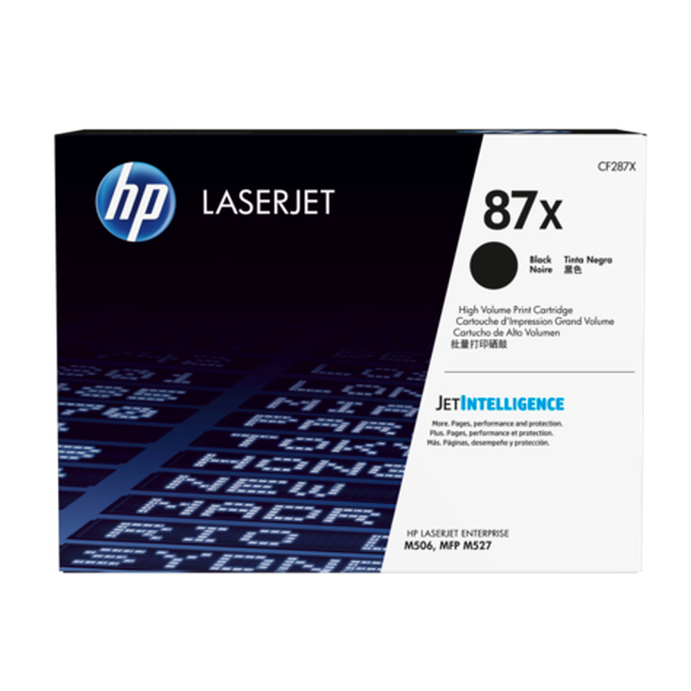 HP 87X Black LaserJet Toner Cartridge