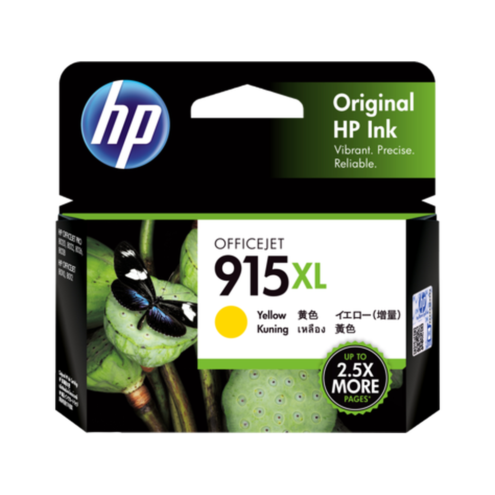 HP 915XL Yellow Original Ink Cartridge