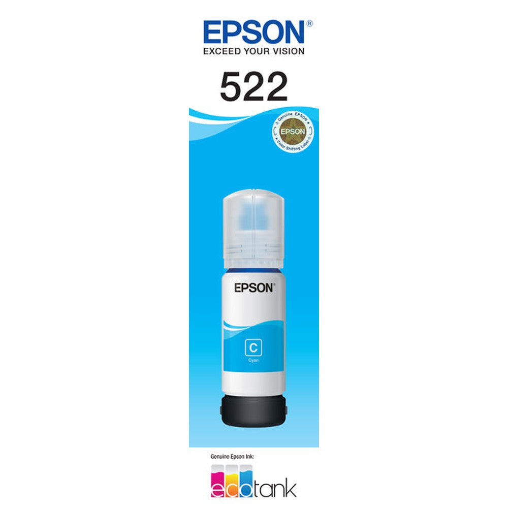 Epson 522 Cyan Ink Bottle - ET-2710