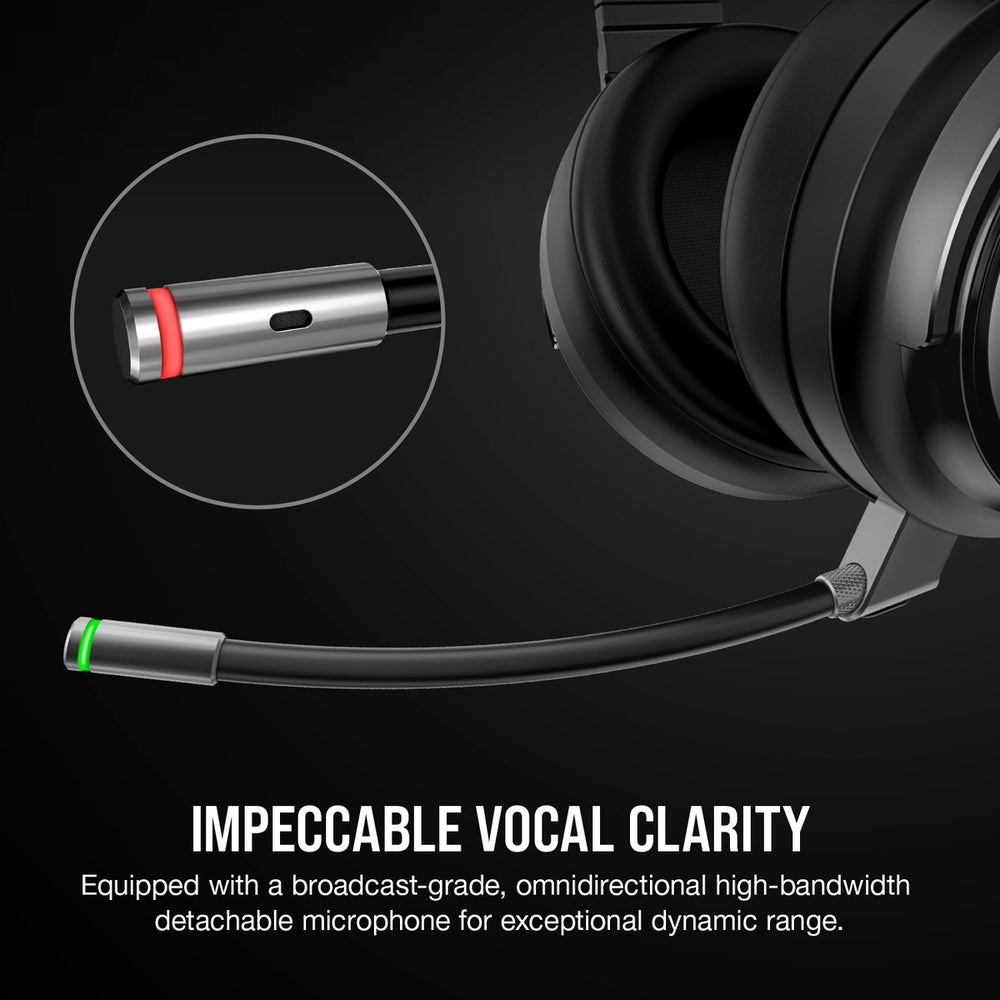 CORSAIR VIRTUOSO RGB WIRELESS High-Fidelity Gaming Headset Carbon