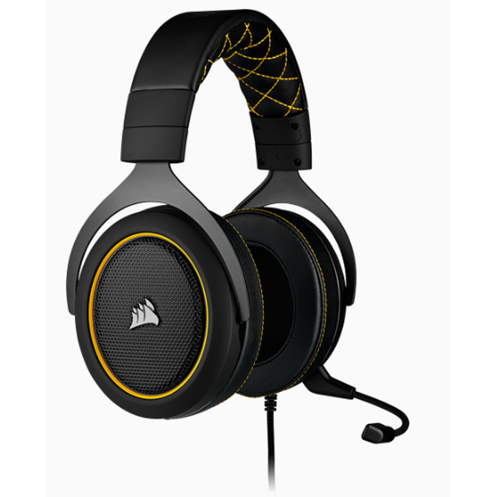 CORSAIR HS60 PRO SURROUND Gaming Headset Yellow