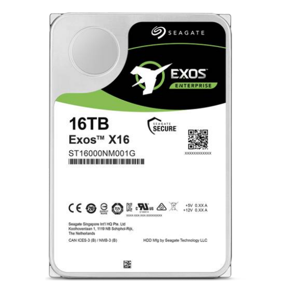 Seagate Exos 14TB 3.5" SATA 6GB/s 7200RPM 256MB Cache 512E 5 Years