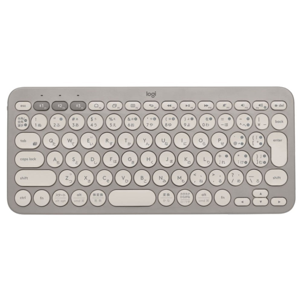 Logitech K380 Multi-Device Bluetooth Keyboard - Sand