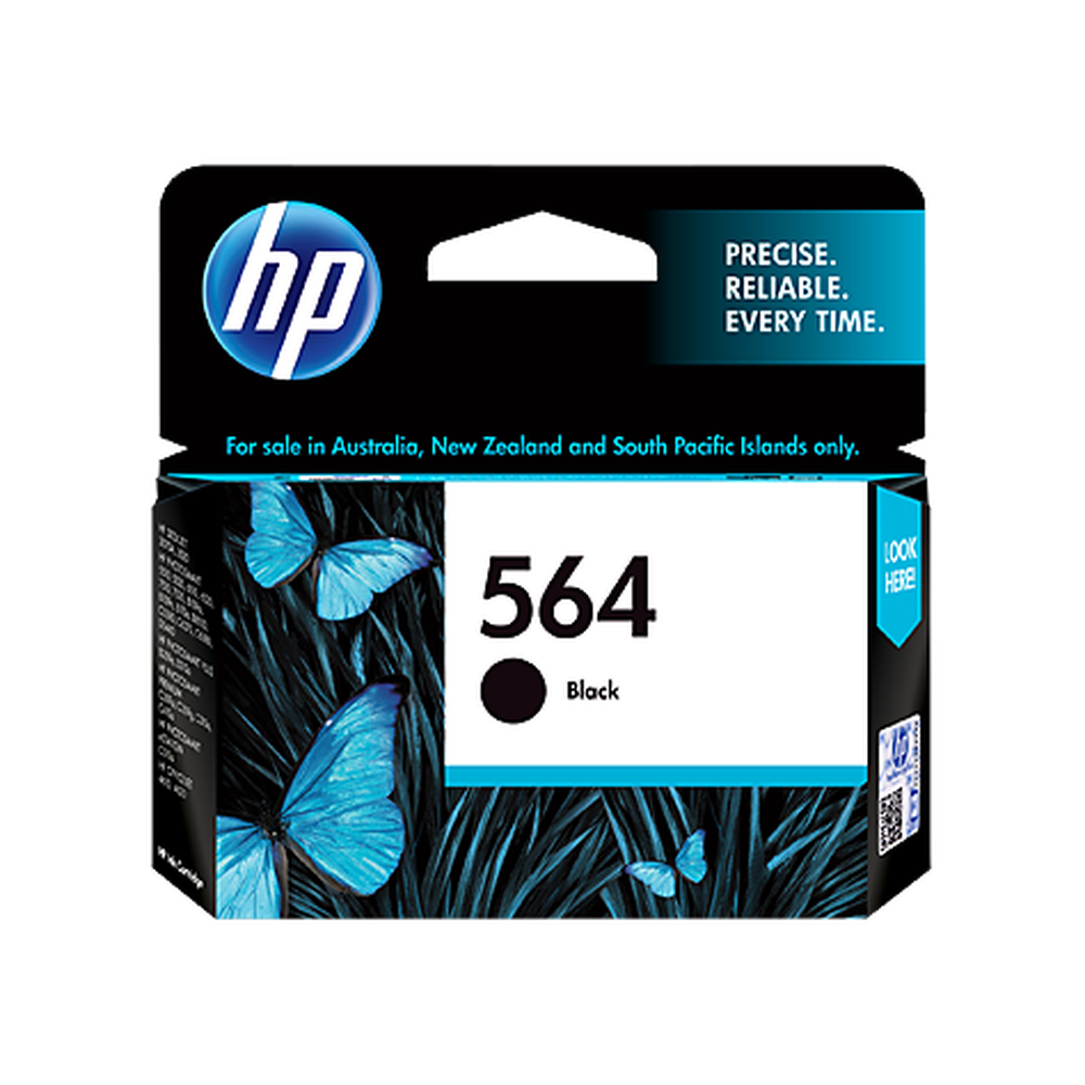 HP 564 BLACK INK CARTRIDGE