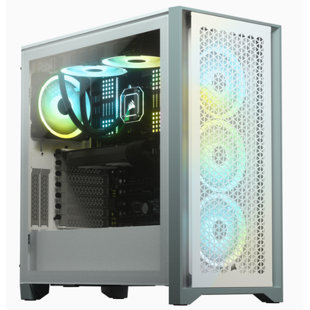 Corsair 4000D Airflow Tempered Glass Mid-Tower Case White