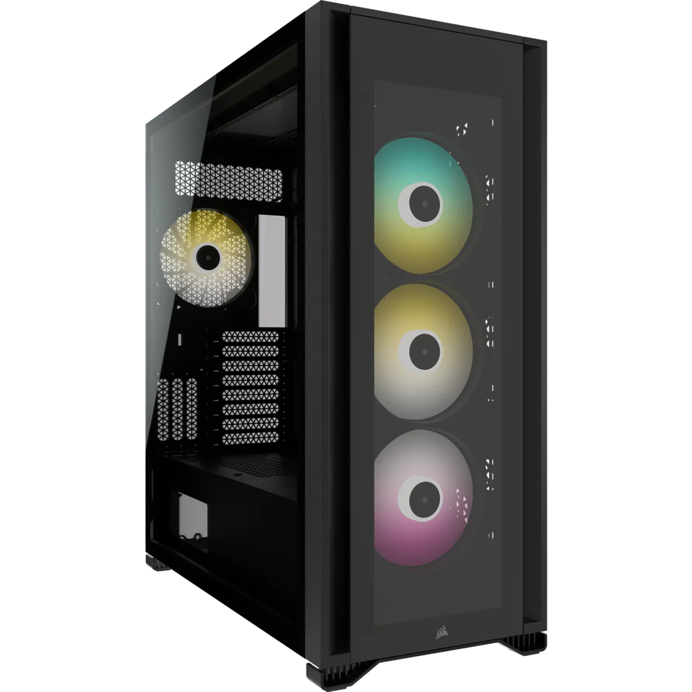 Corsair iCUE 7000X RGB Tempered Glass Full Tower Smart Case Black