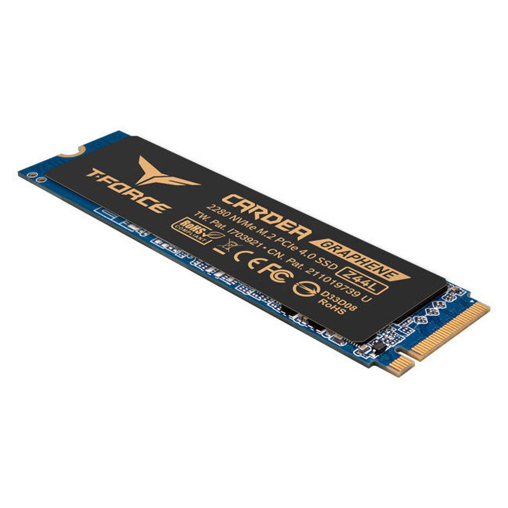 Team TEAMGROUP T-Force CARDEA Zero Z44L 1TB NVMe PCIe Gen4 x4 M.2 2280 Gaming Internal SSD Read/Write 3500/3000 MB/s 5 Years