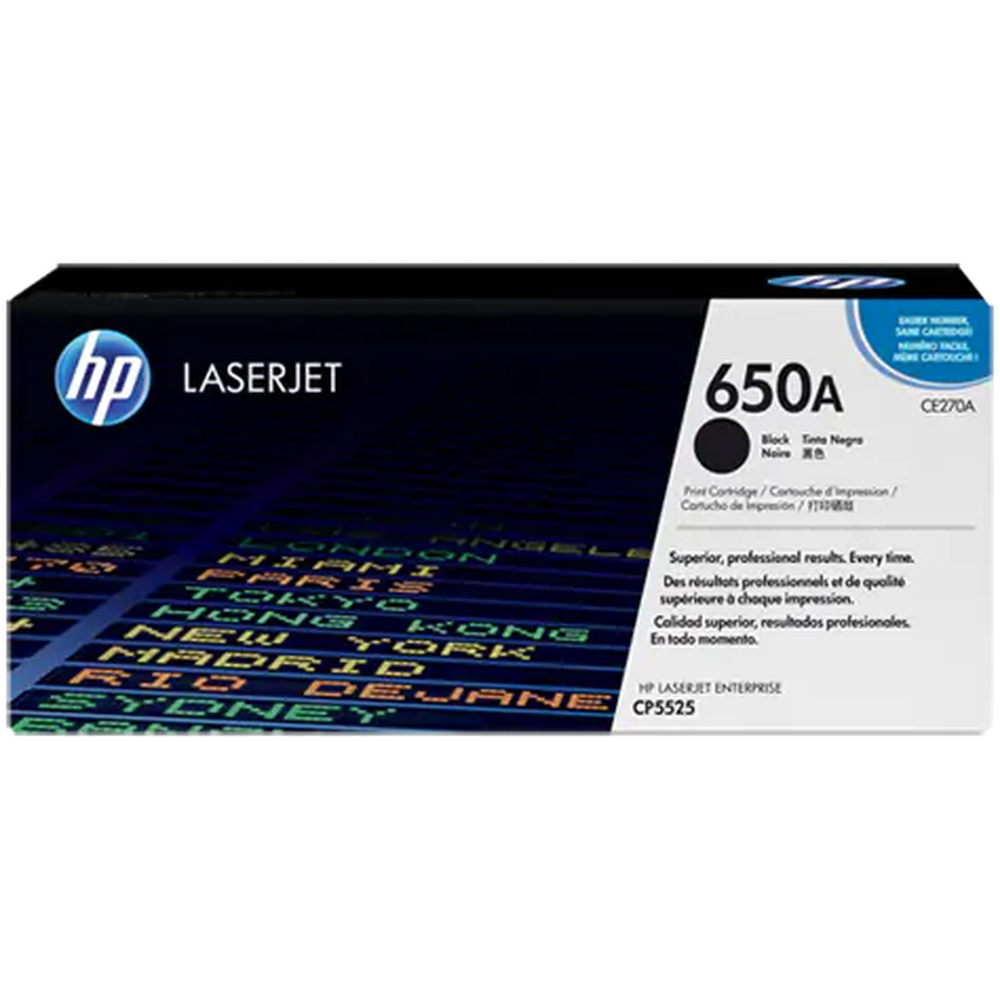 HP Color LaserJet CP5525 Black Print Cartride