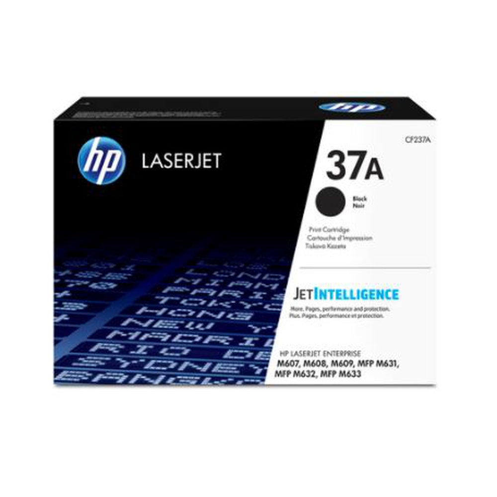 HP 37A Black Original LaserJet Toner Cartridge