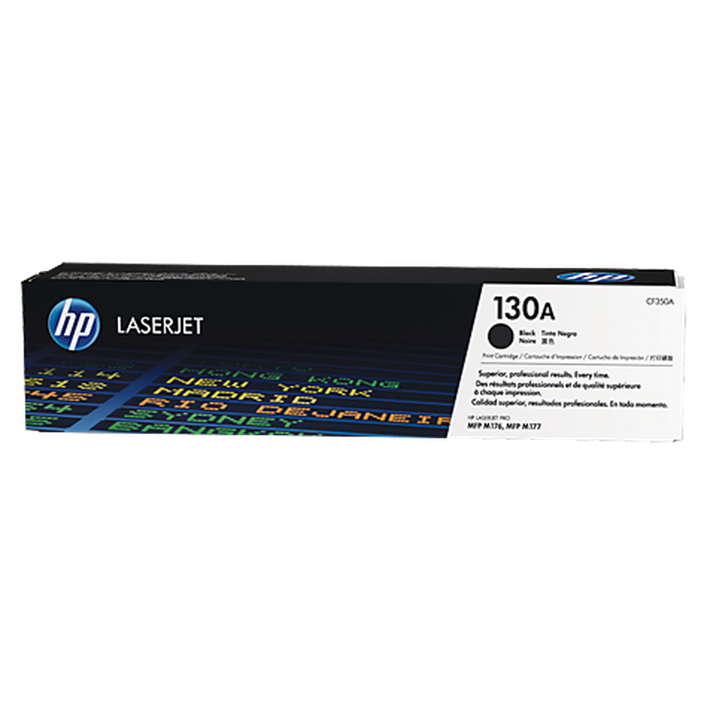HP 130A Black LaserJet Toner Cartridge-M153/M176/M177