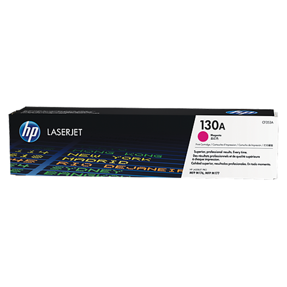 HP 130A Magenta LaserJet Toner Cartridge-M153/M176/M177
