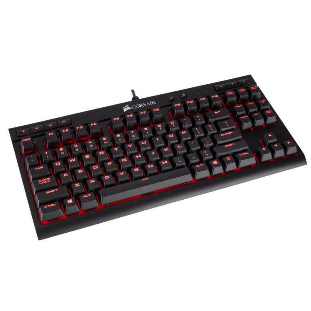 Corsair Gaming K63 - Compact Mechanical Keyboard Backlight Red LED Cherry MX Red