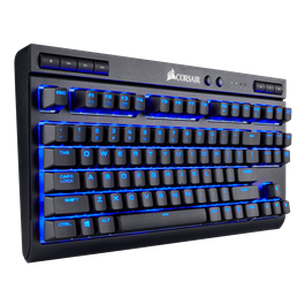 CORSAIR K63 Wireless Mechanical Gaming Keyboard Backlit Blue LED Cherry MX Red